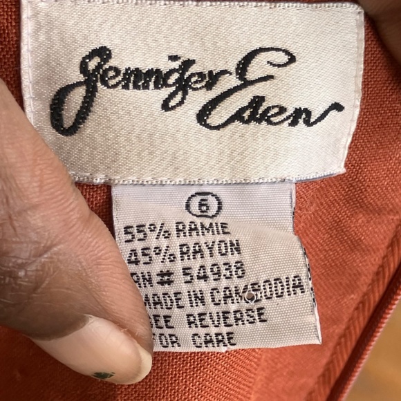 Vintage chocolate brown shift dress - Picture 11 of 11